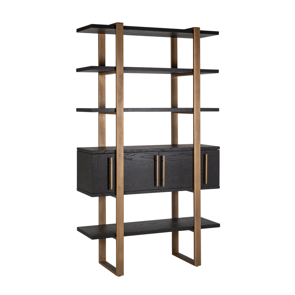 Wall cabinet Cambon dark coffee