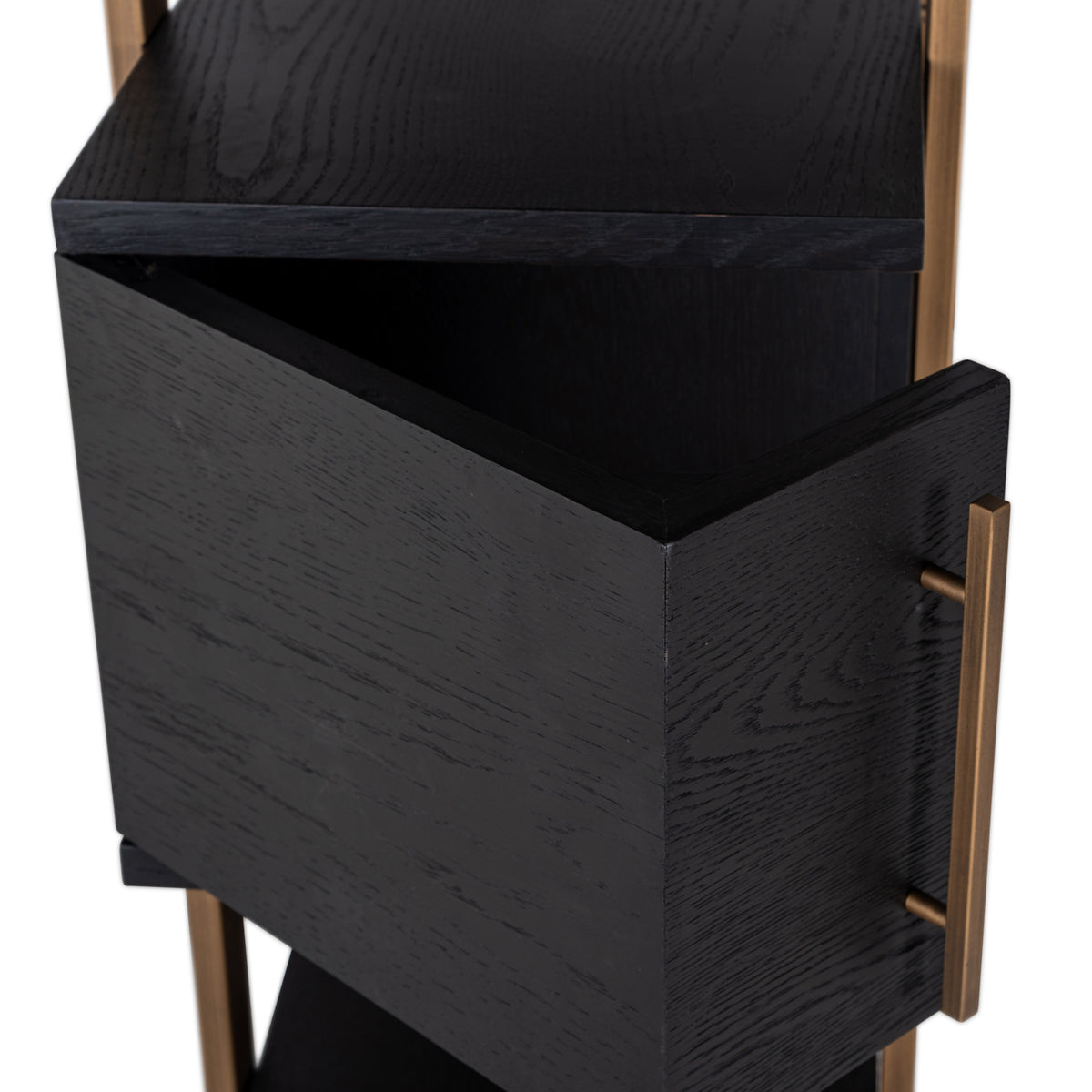 Wall cabinet Cambon dark coffee