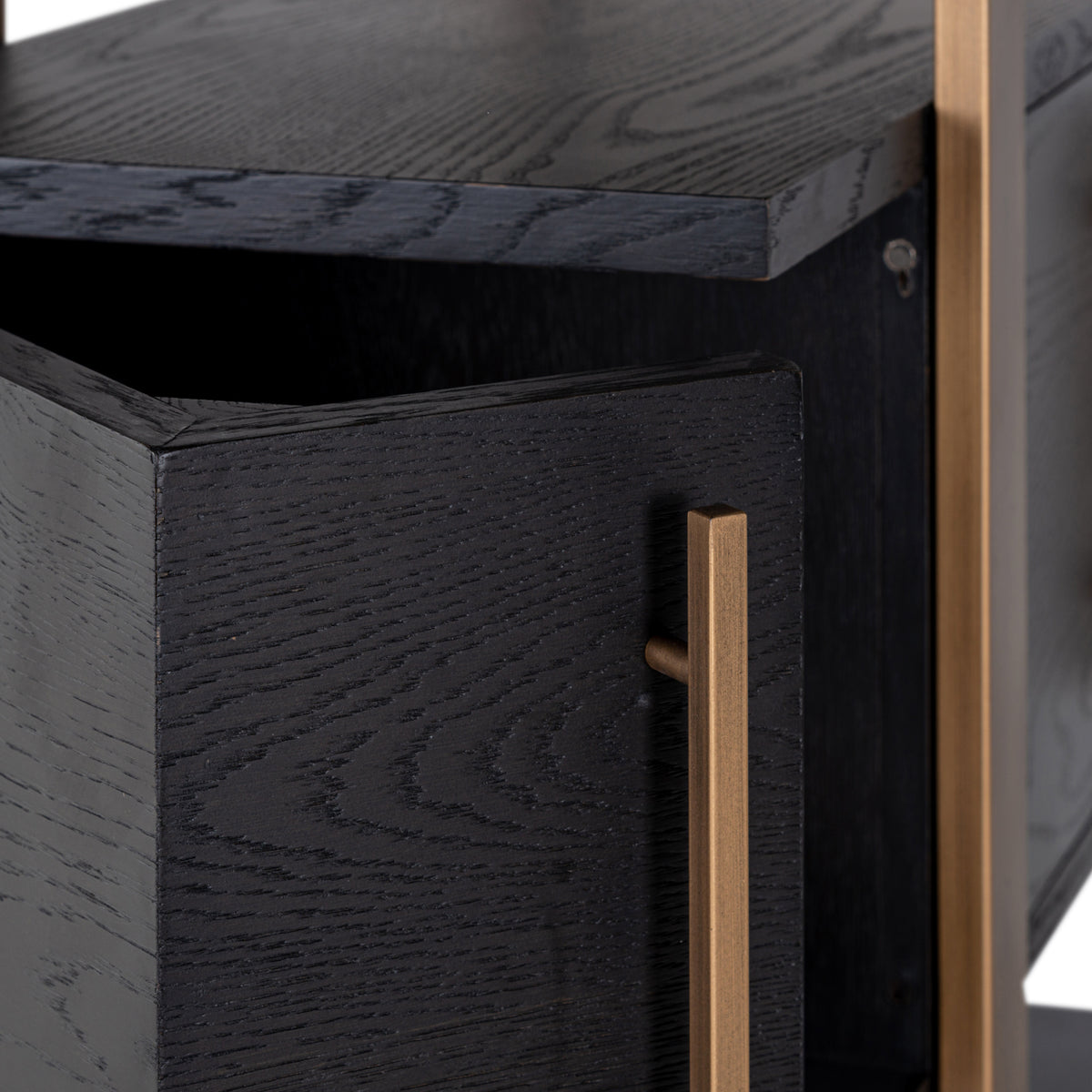 Wall cabinet Cambon dark coffee