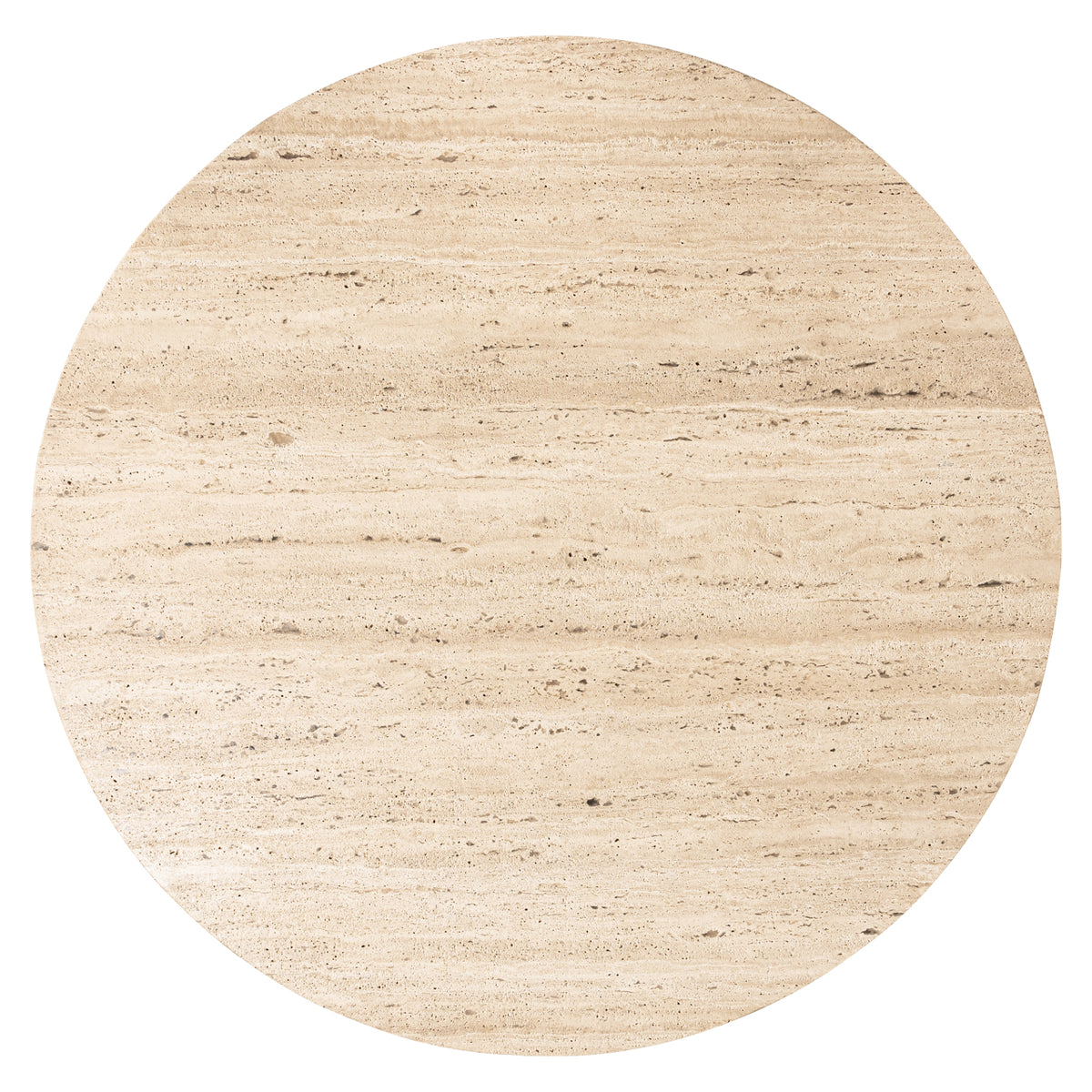 Salontafel Hampton dark brown 90Ø