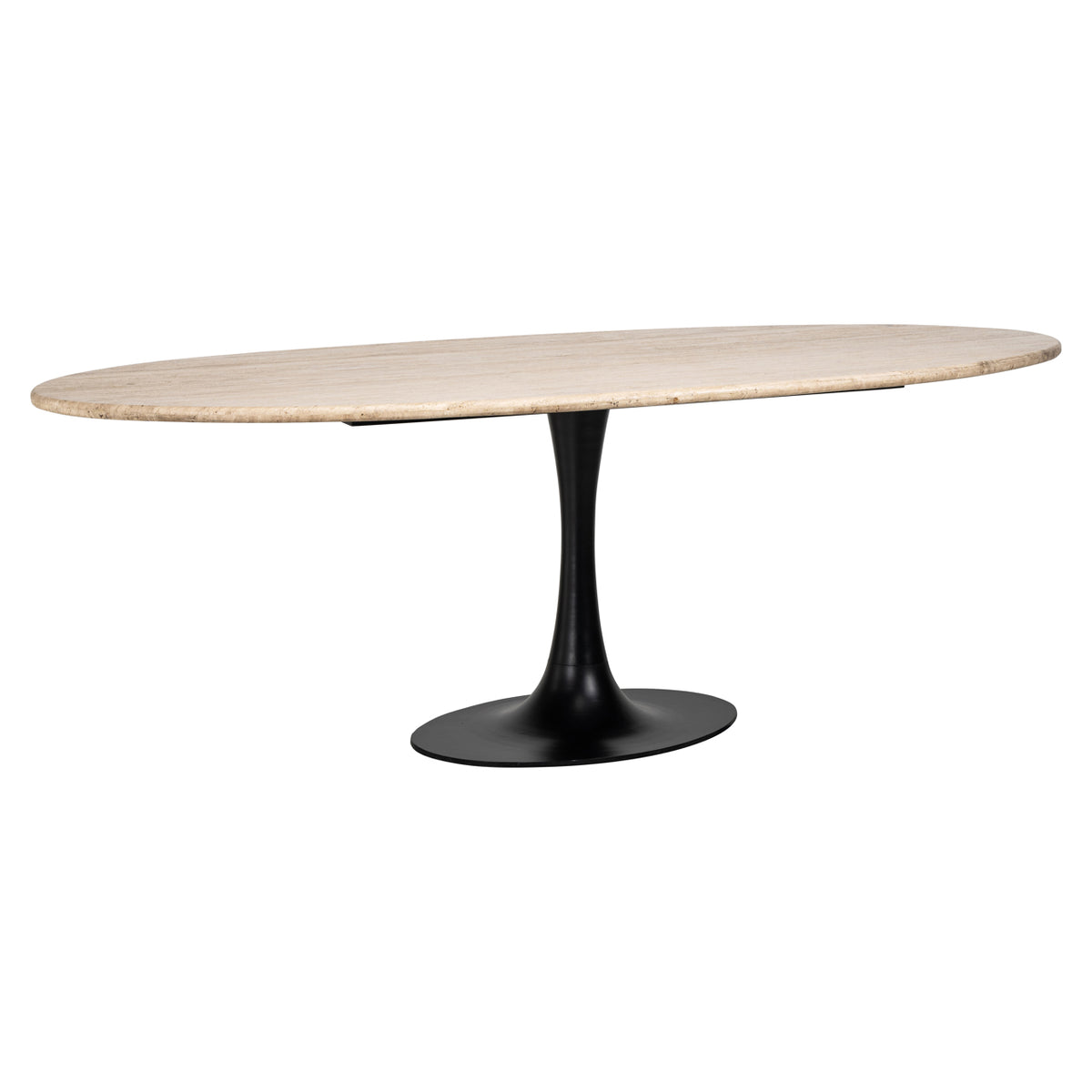 Esstisch Hampton schwarz oval 230