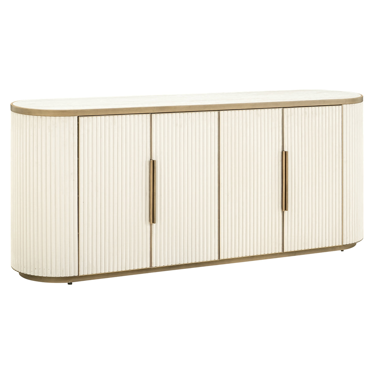 Dressoir Tivoli white 4-doors