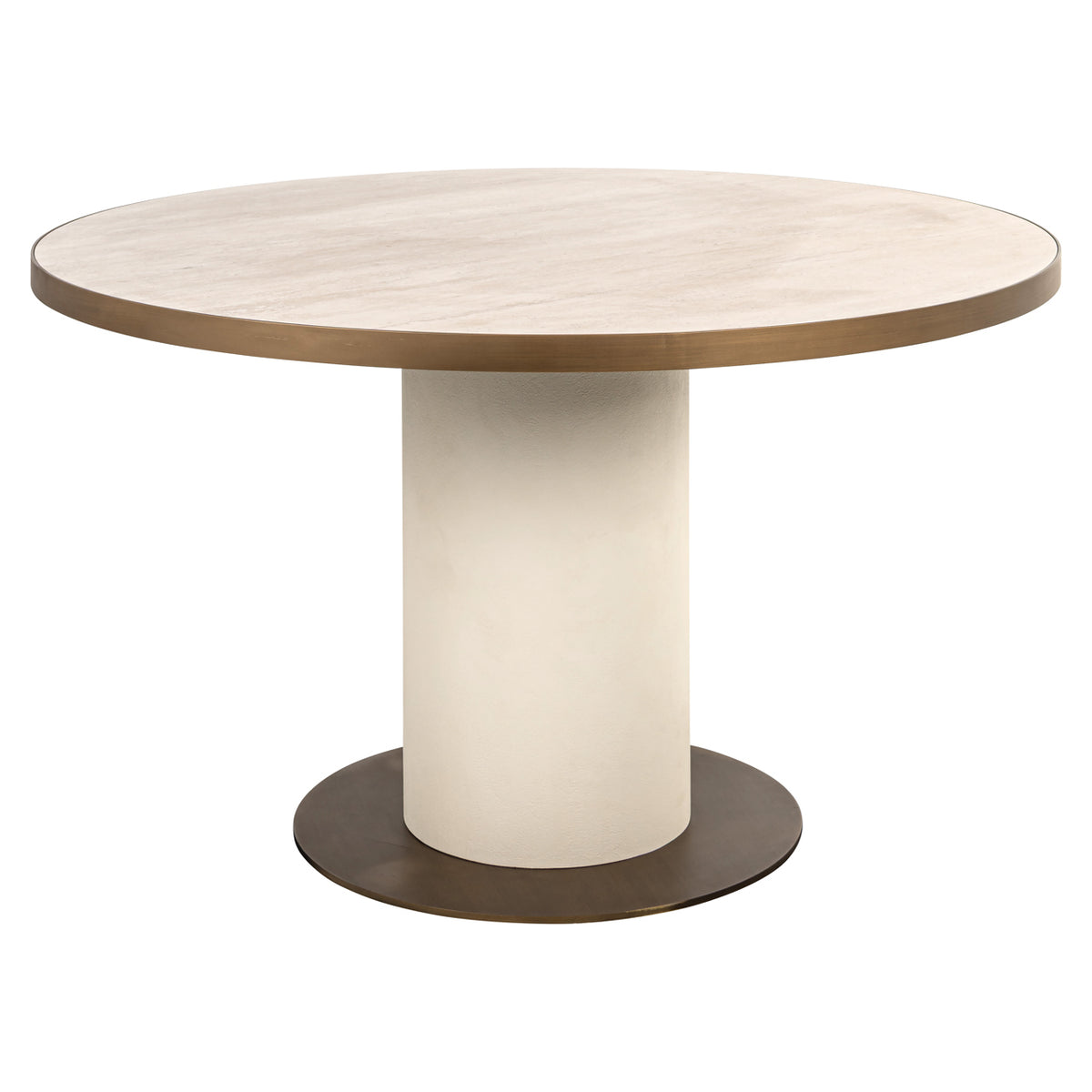 Table de salle à manger Tivoli white 130Ø