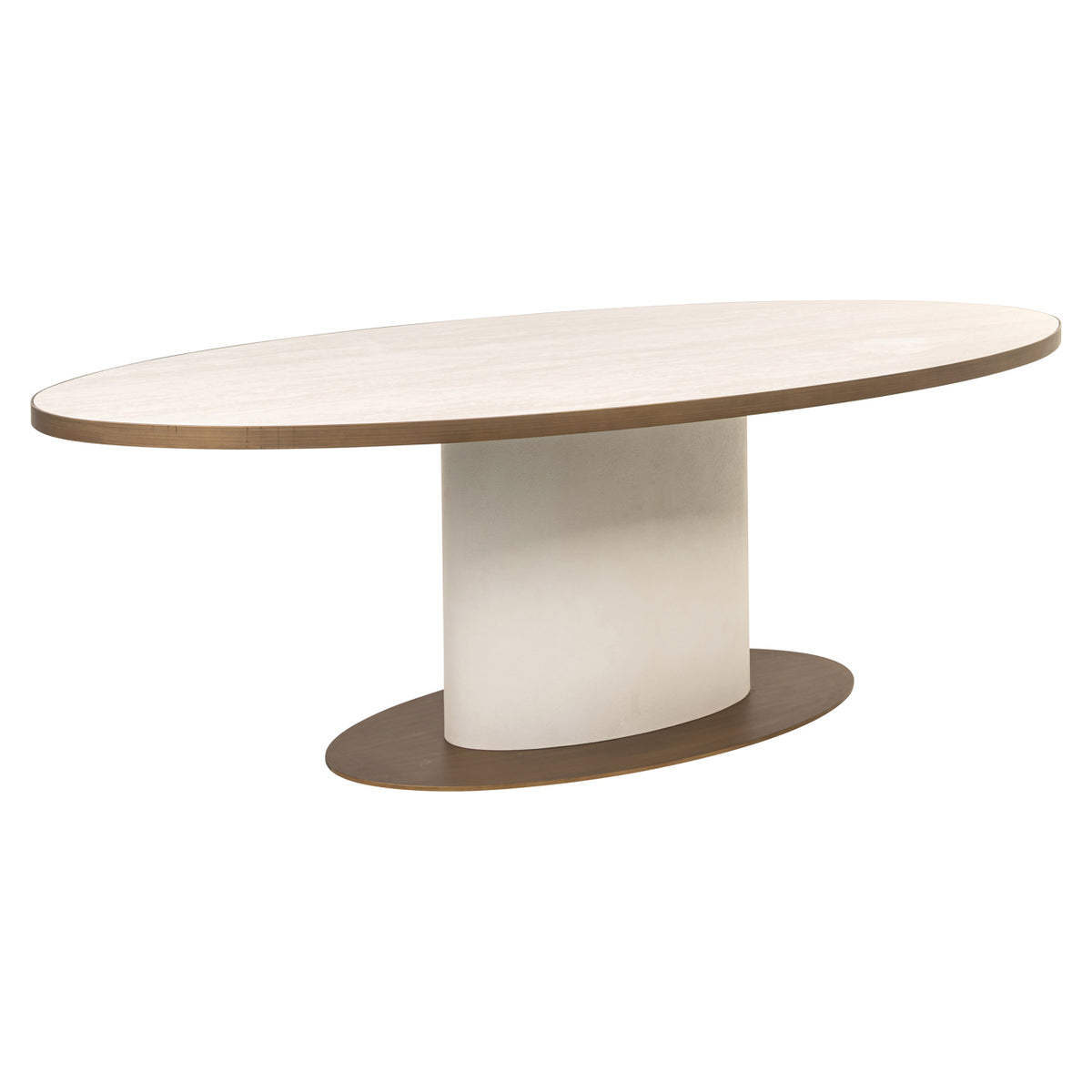 Table de salle à manger Tivoli white oval 230