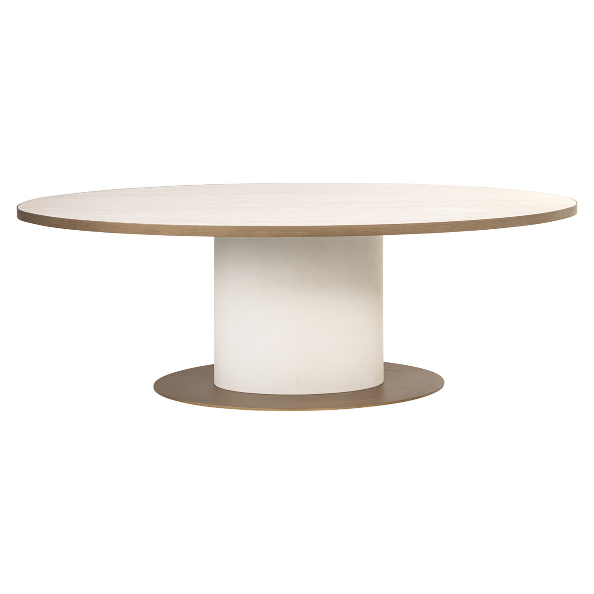 Table de salle à manger Tivoli white oval 230