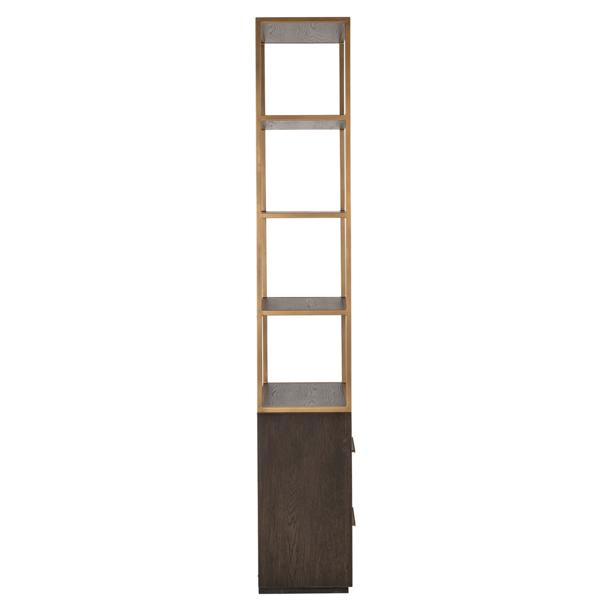 Wandschrank Carter braun klein 2 Schubladen