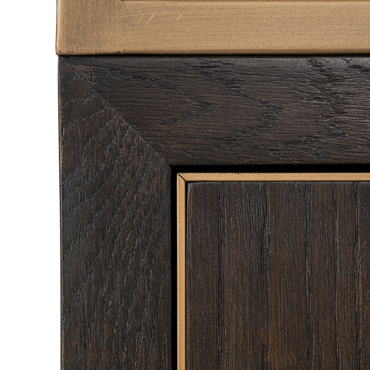 Armoire murale Carter brown large 4-doors