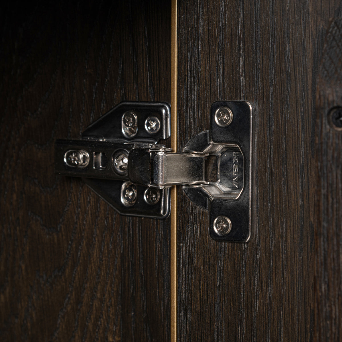 Armoire murale Carter brown large 4-doors