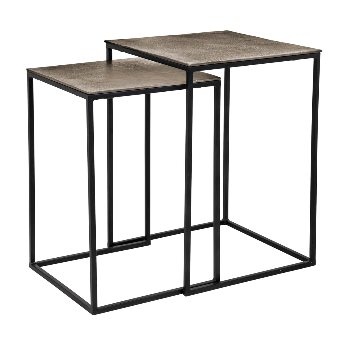 Couchtisch Finn champagne gold (2er-Set)