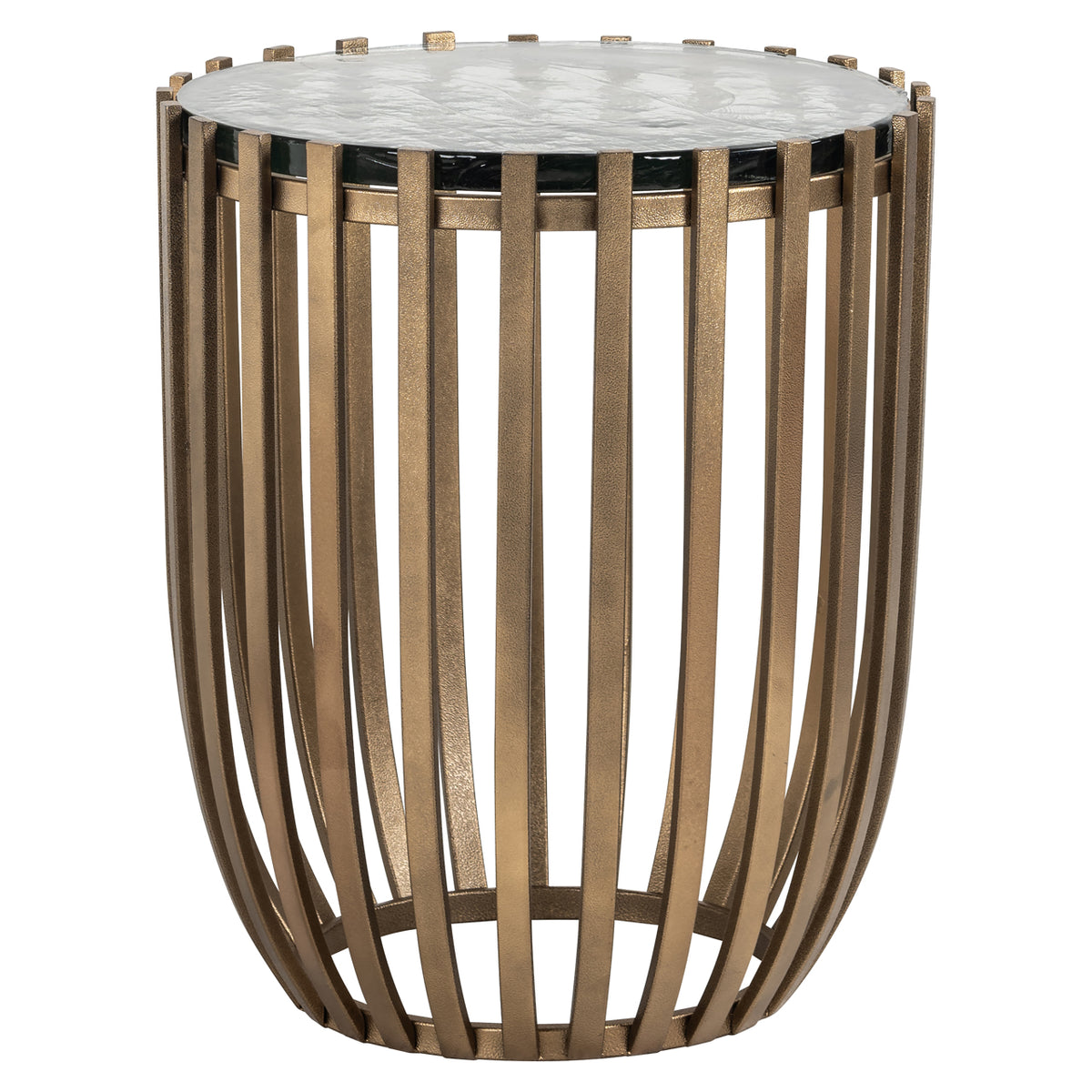 Side table Volante gold 47,5Ø