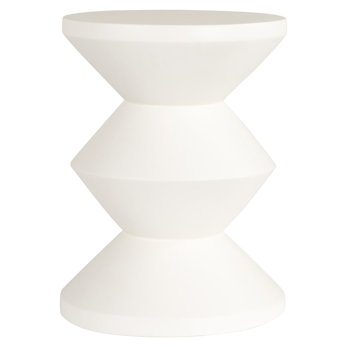 Table d’appoint Bloomstone blanc 35Ø