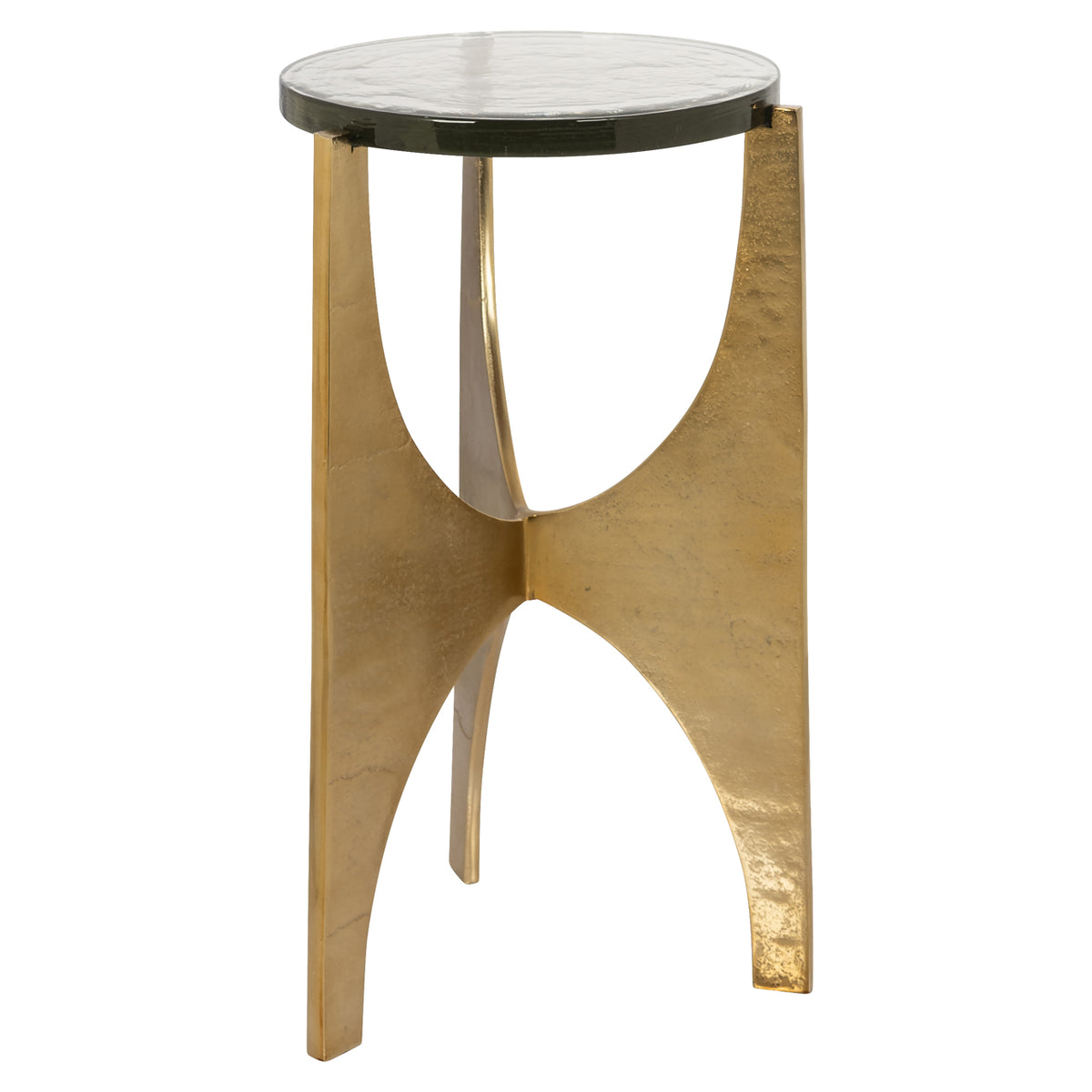 Table d’appoint Avery dorée