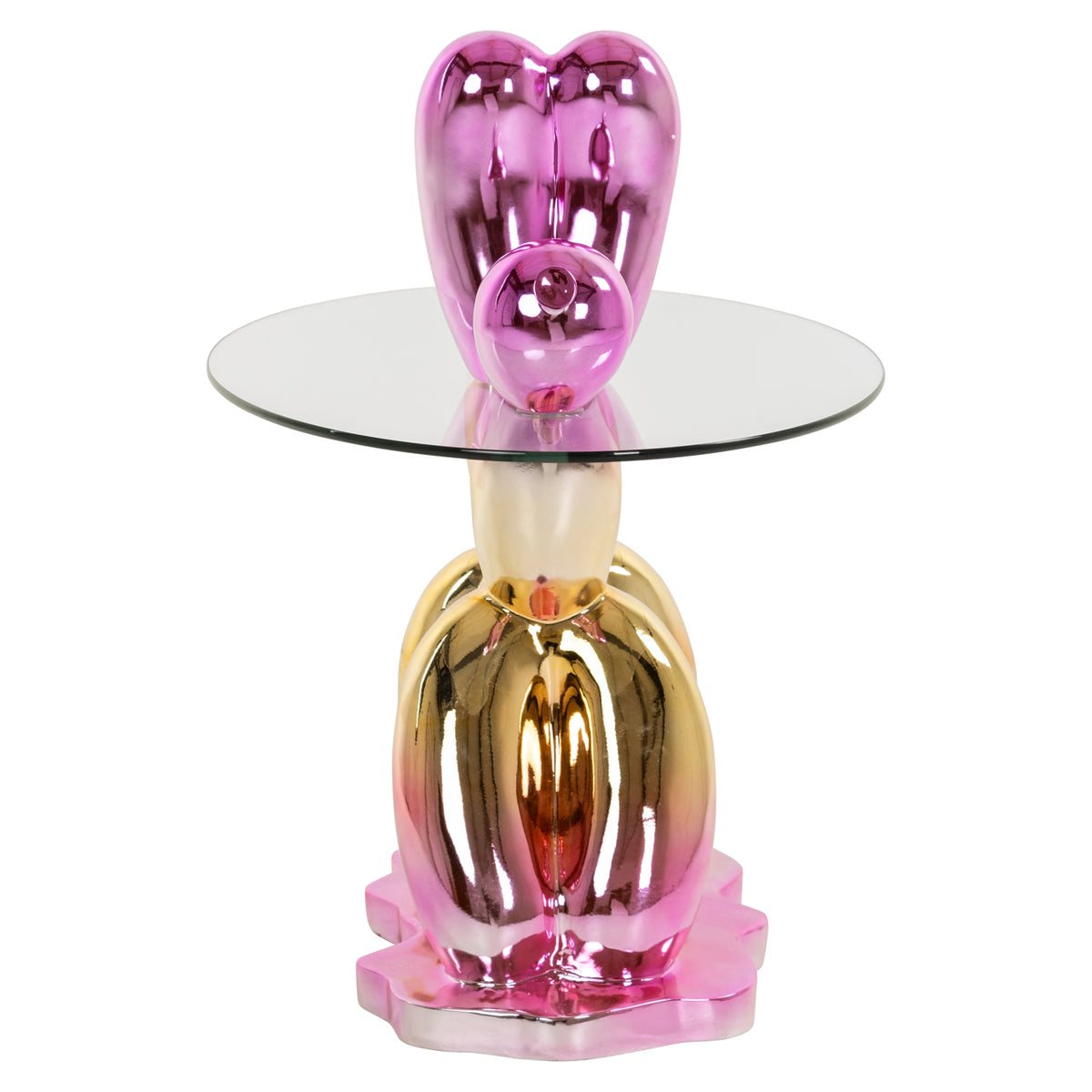 Usha pink side table