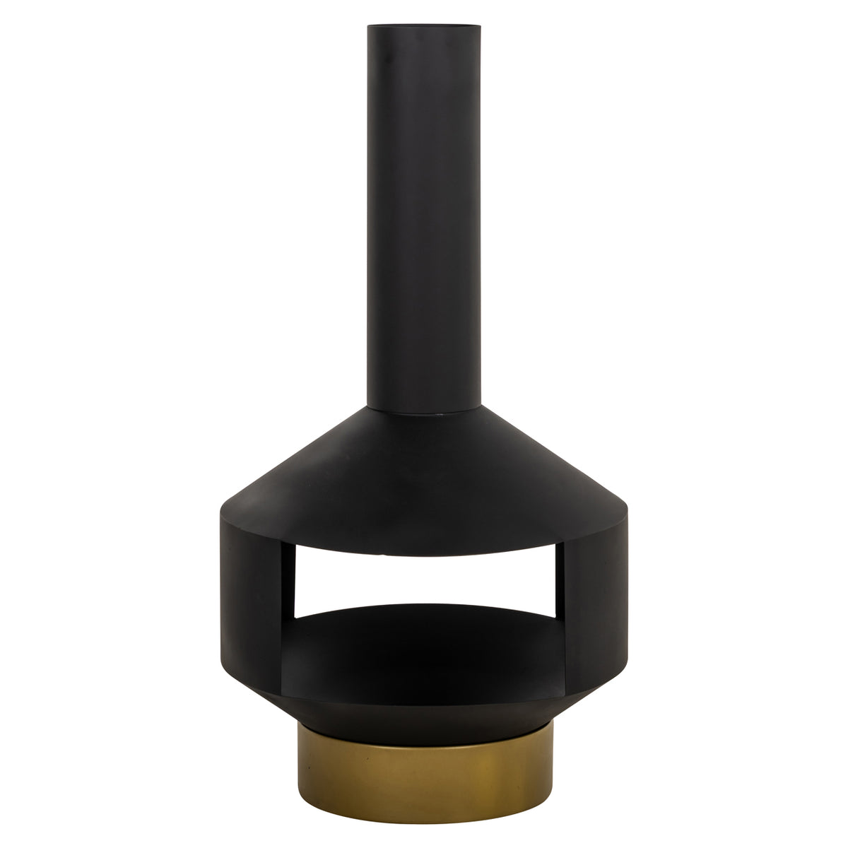 Vuurkorf Quinn black chiminea