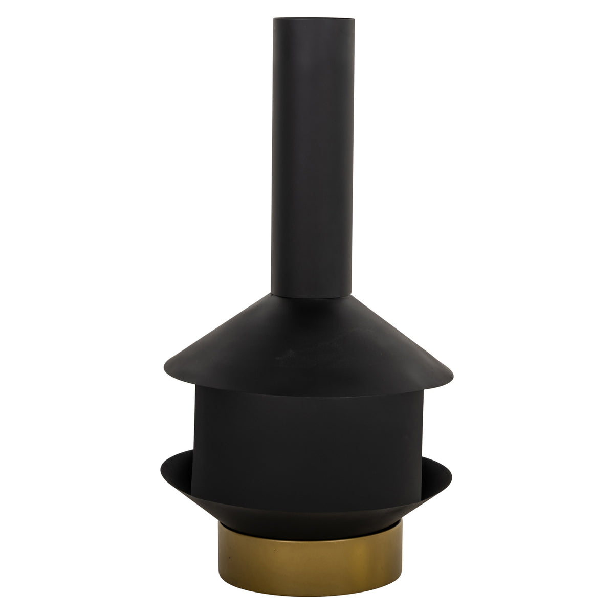 Vuurkorf Quinn black chiminea
