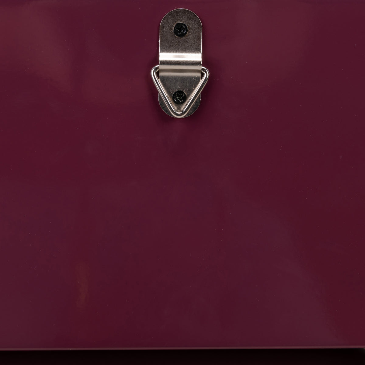 Bennet burgundy 1-drawer bedside table