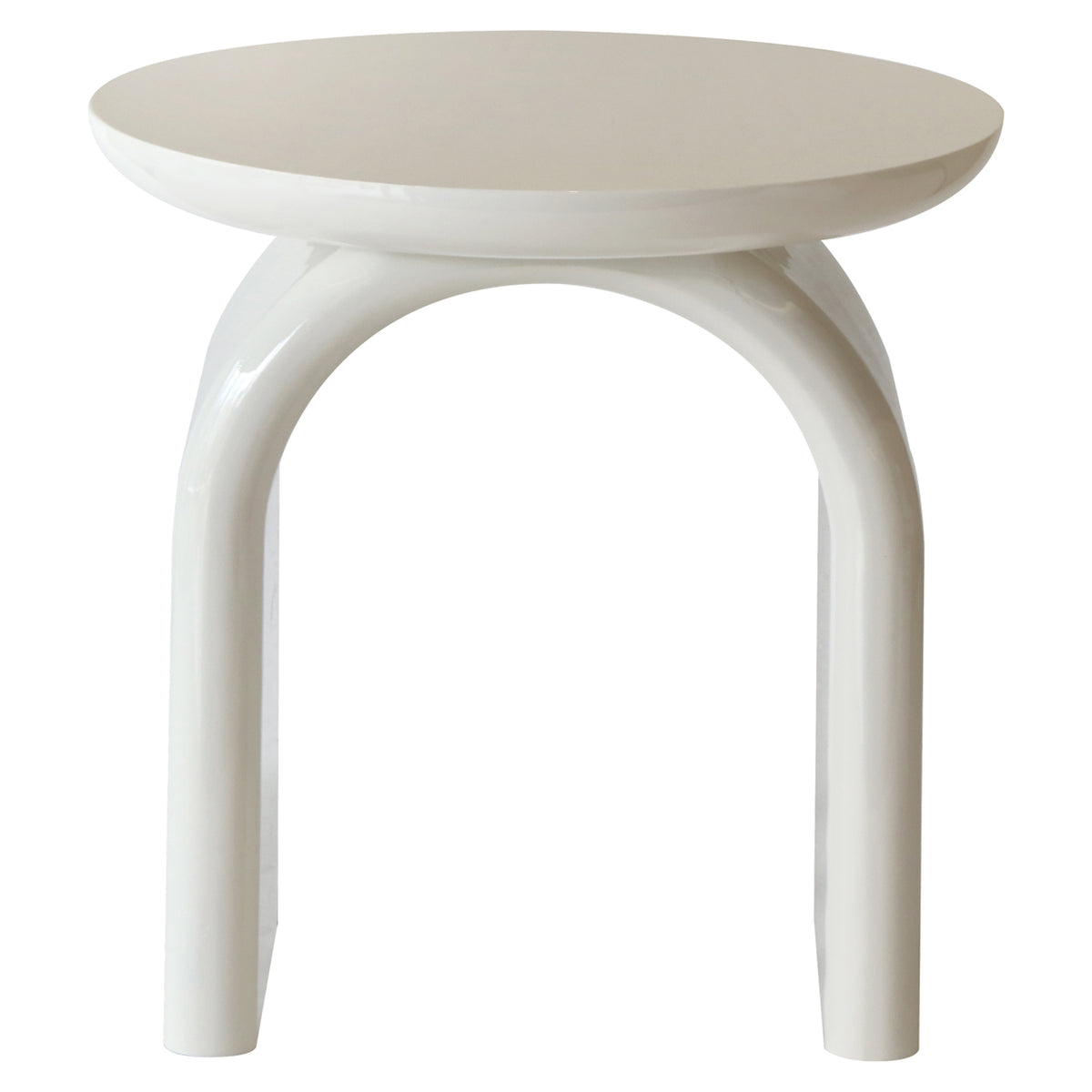 Merrick Side Table coconut milk