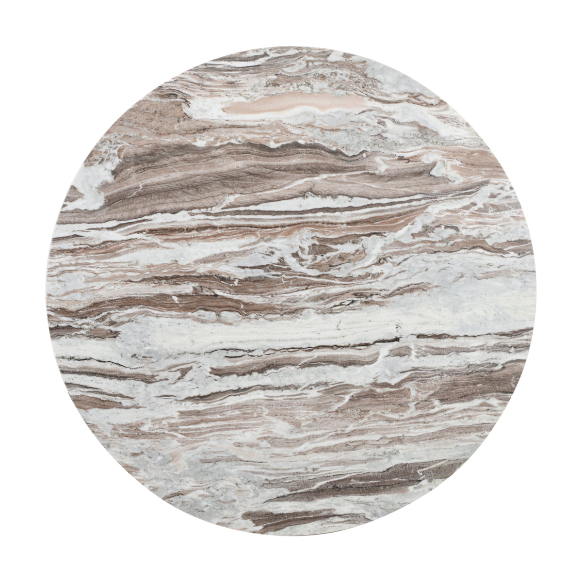 Table à manger Oberoy beige blush 130Ø