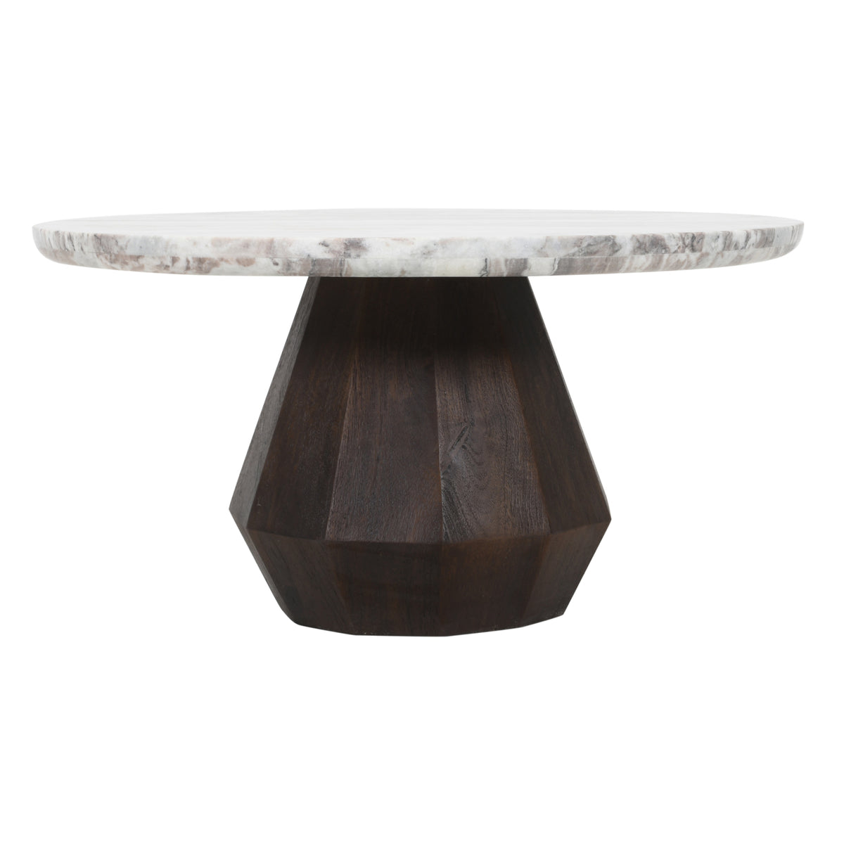 Coffee table Oberoy Blush beige 80Ø