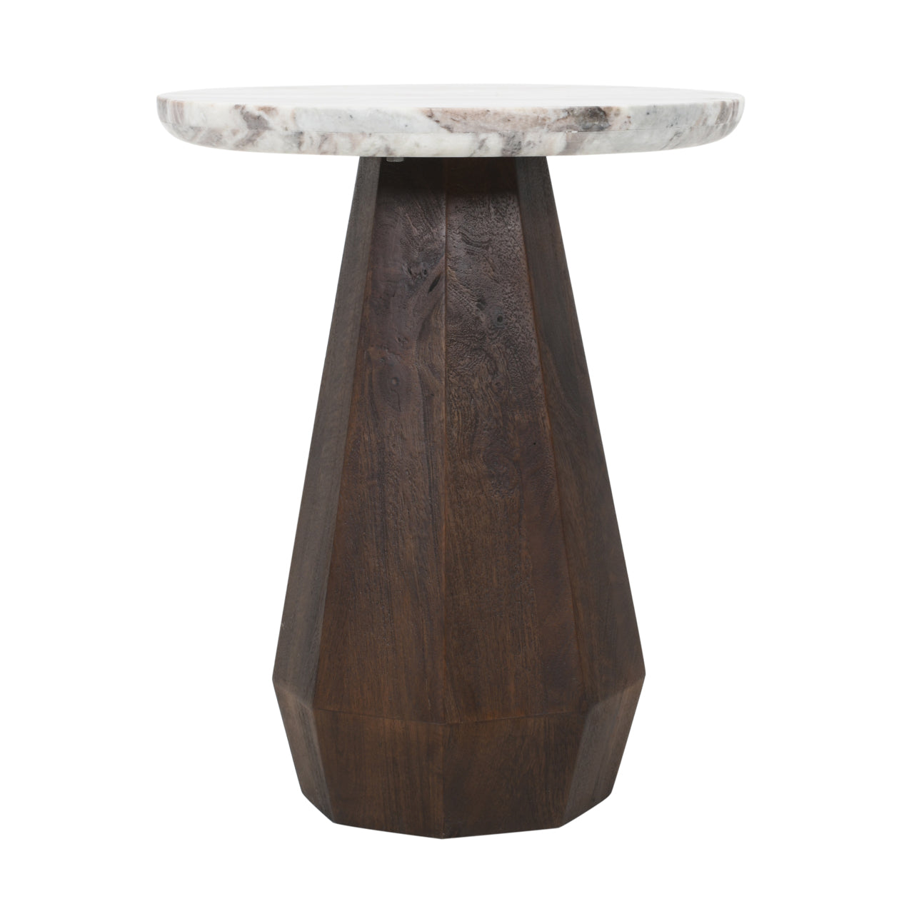Oberoy Blush beige side table 45Ø
