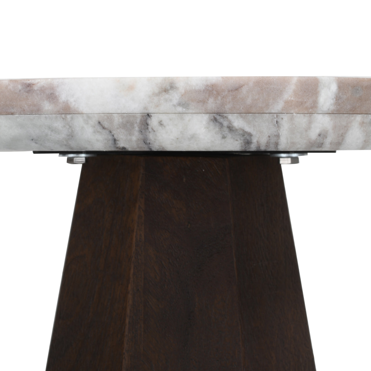 Oberoy Blush beige side table 45Ø