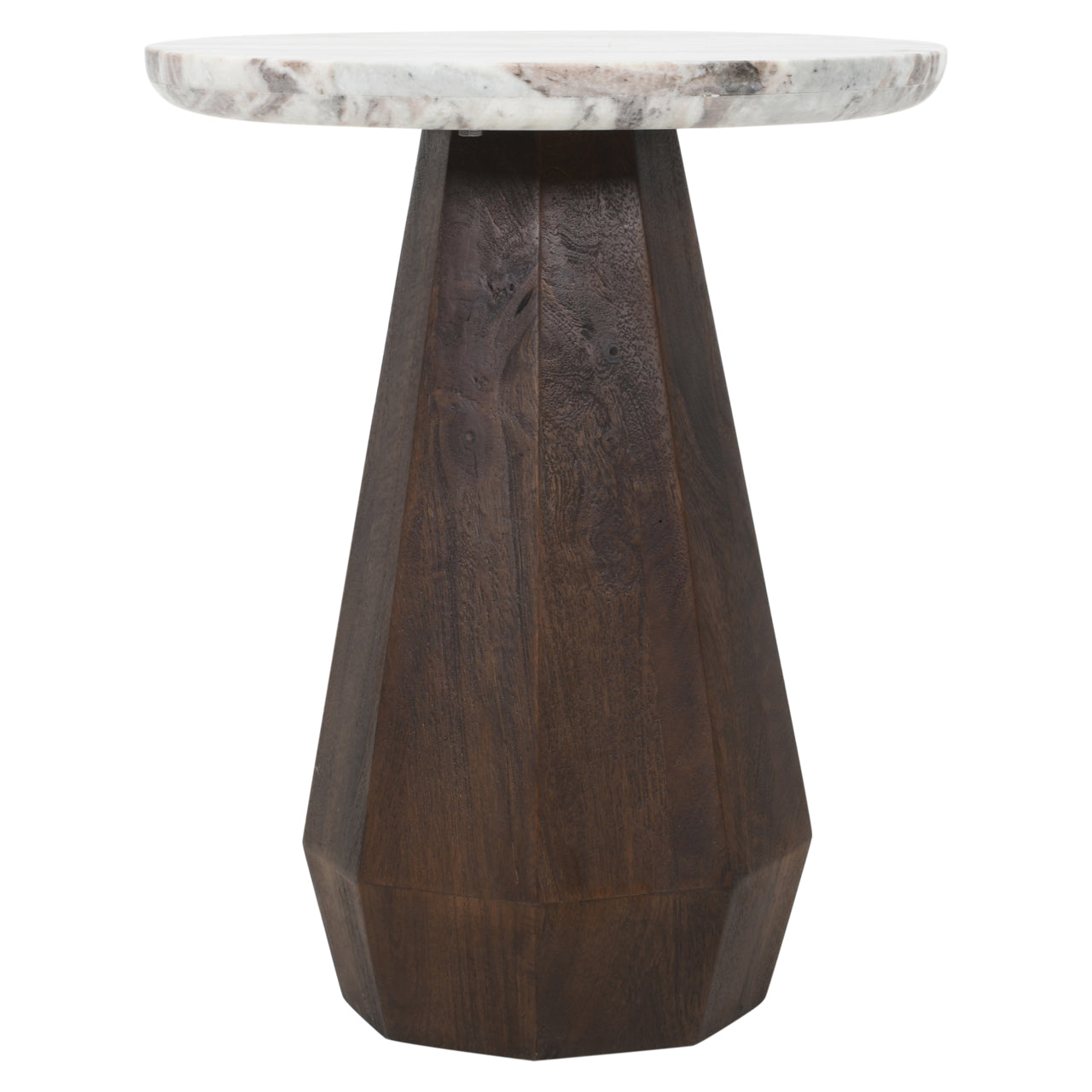 Oberoy Blush beige side table 45Ø