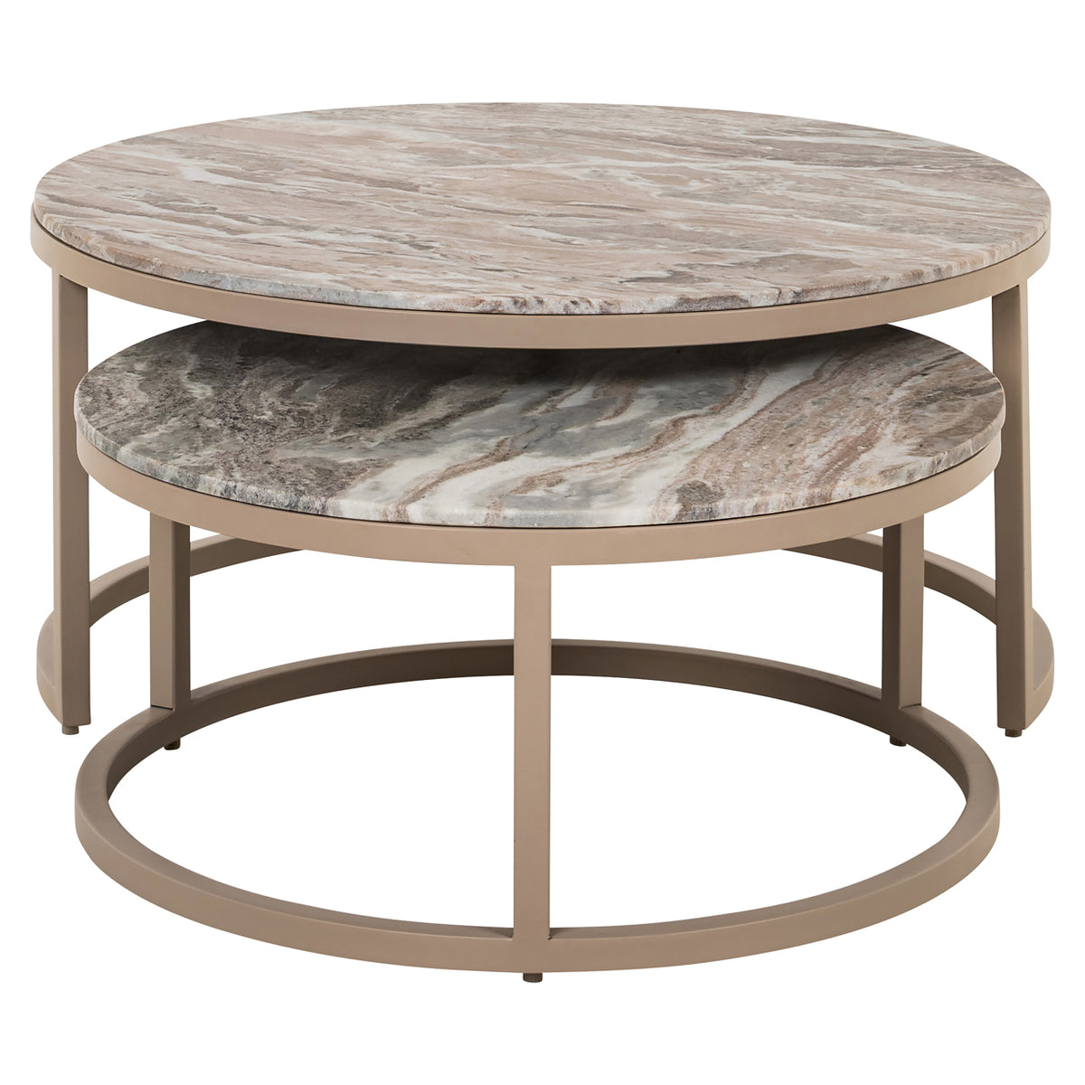 Coffee table Fairfax clay (Set of 2)