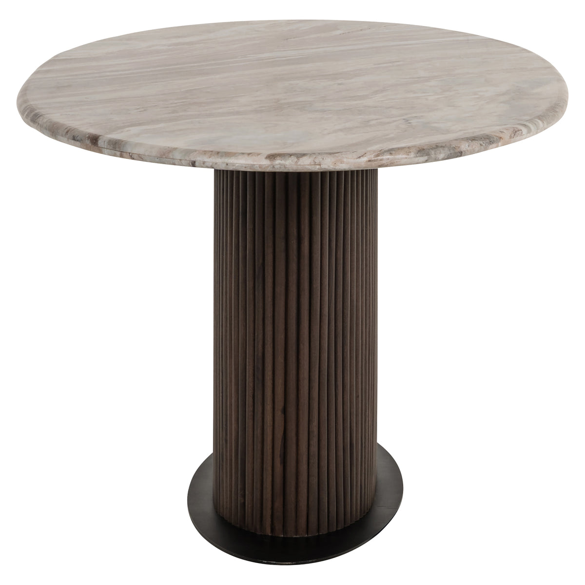 Rashford Blush beige oval dining table 200