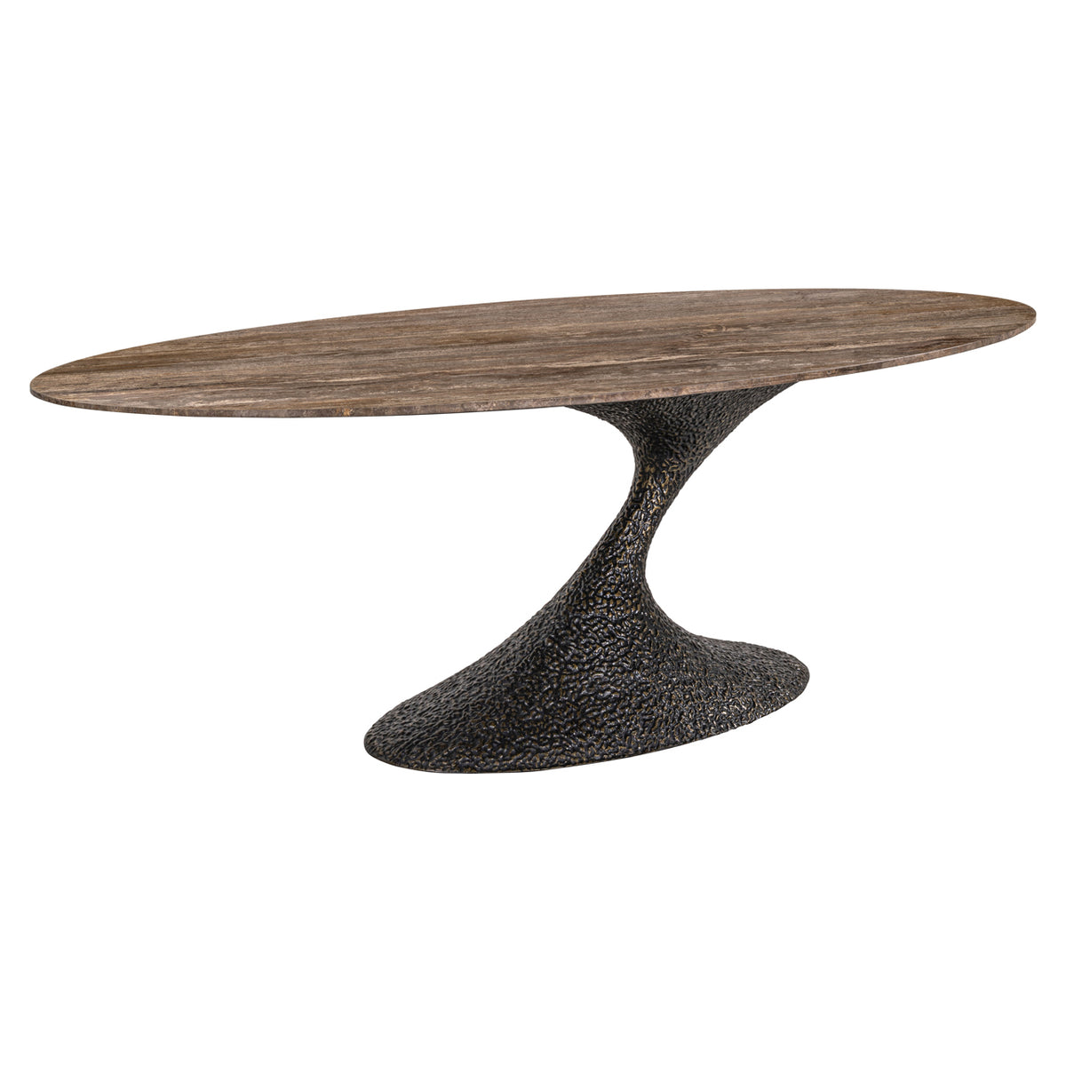 Dining table Russo ash brown oval 235