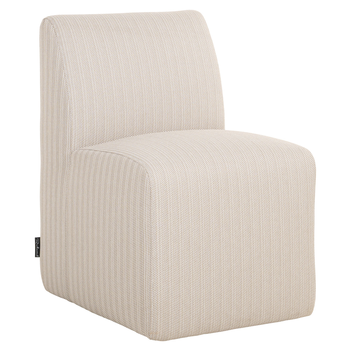 Chaise de salle à manger d’extérieur Riva beige