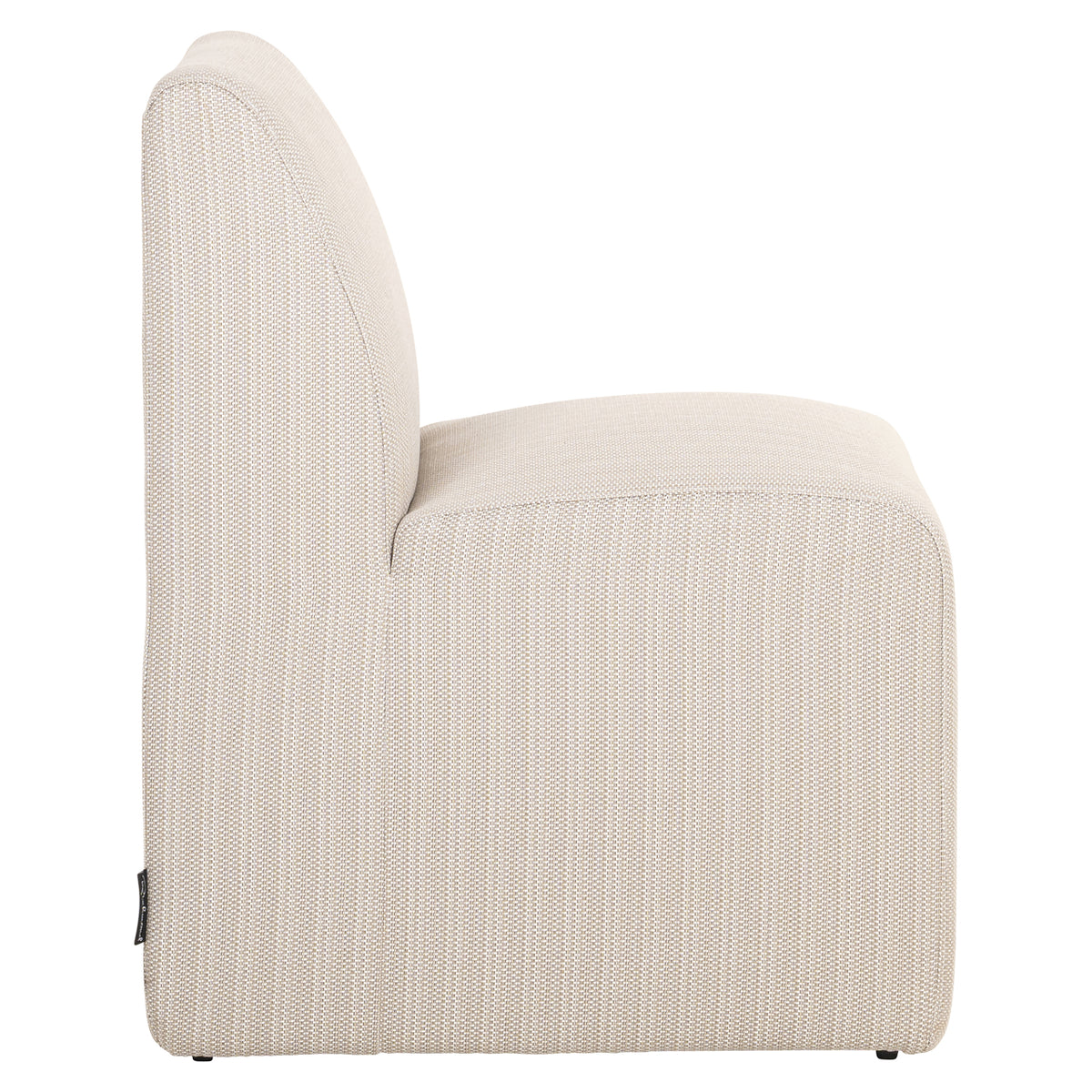 Chaise de salle à manger d’extérieur Riva beige