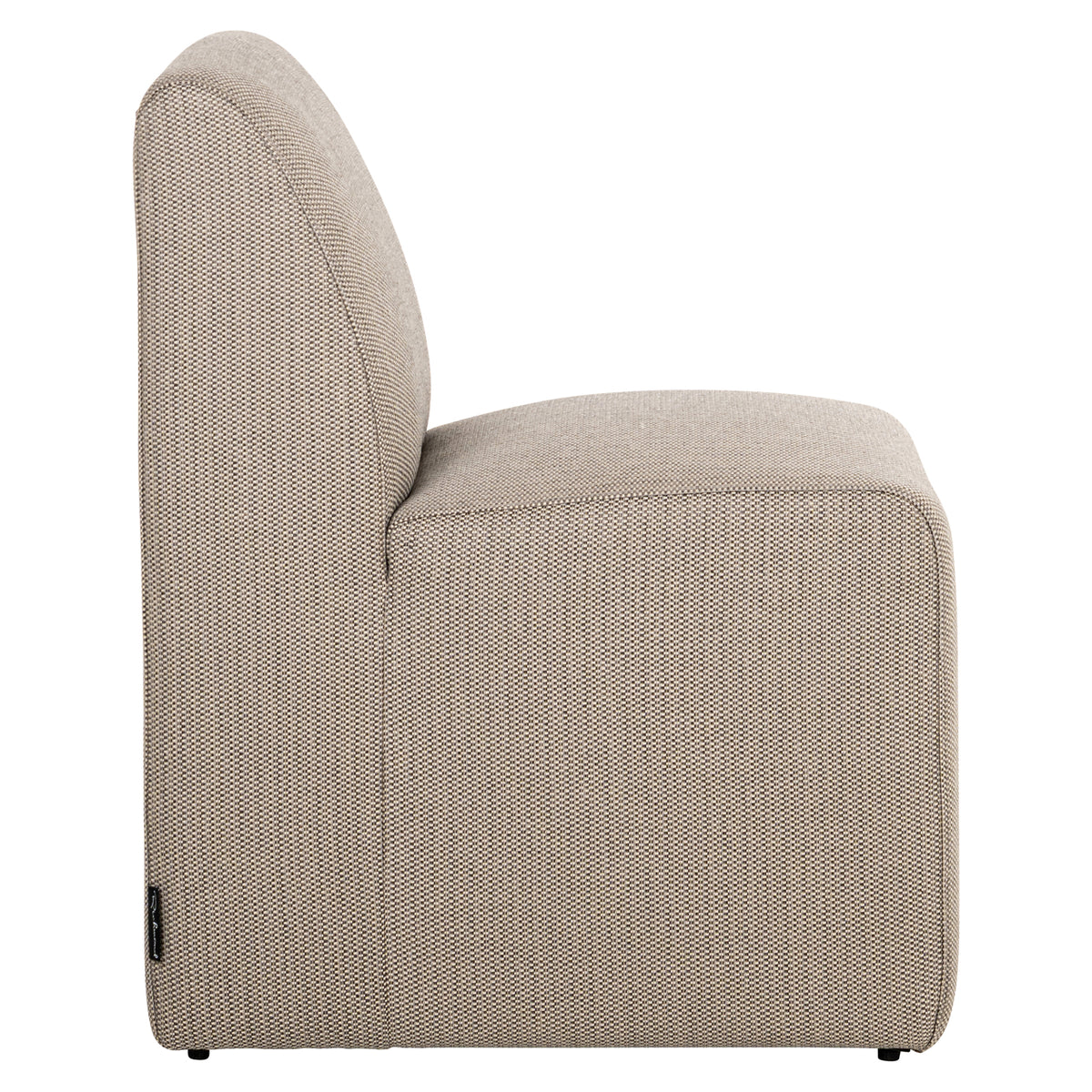 Chaise de salle à manger extérieure Riva taupe