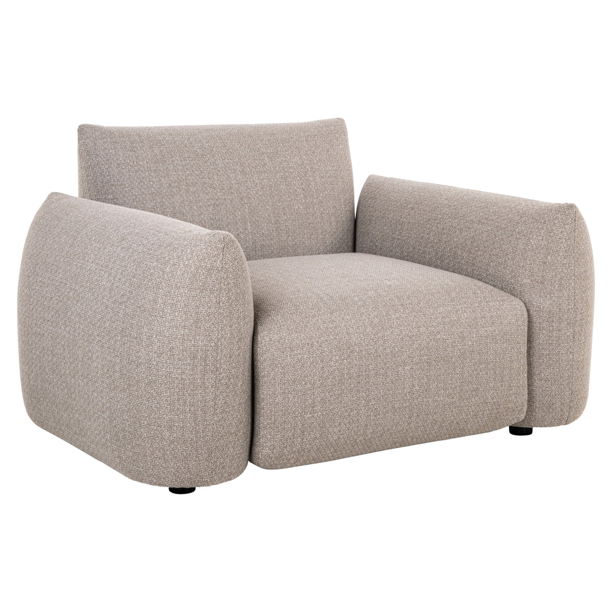 Outdoor lounge chair Dawson greige alpine