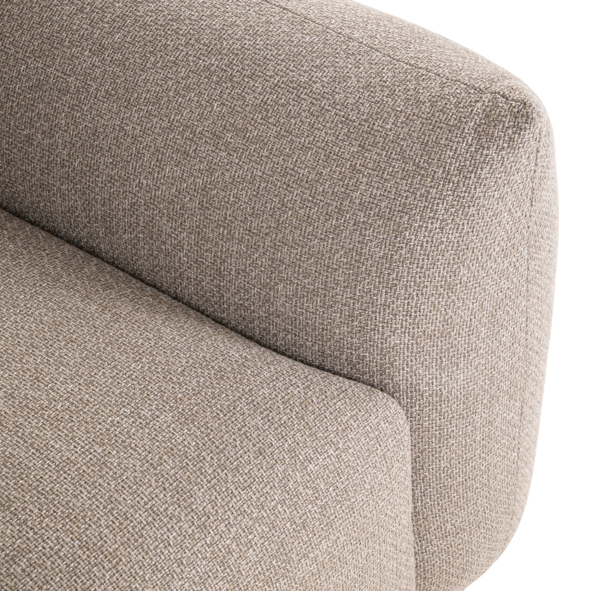 Outdoor lounge chair Dawson greige alpine