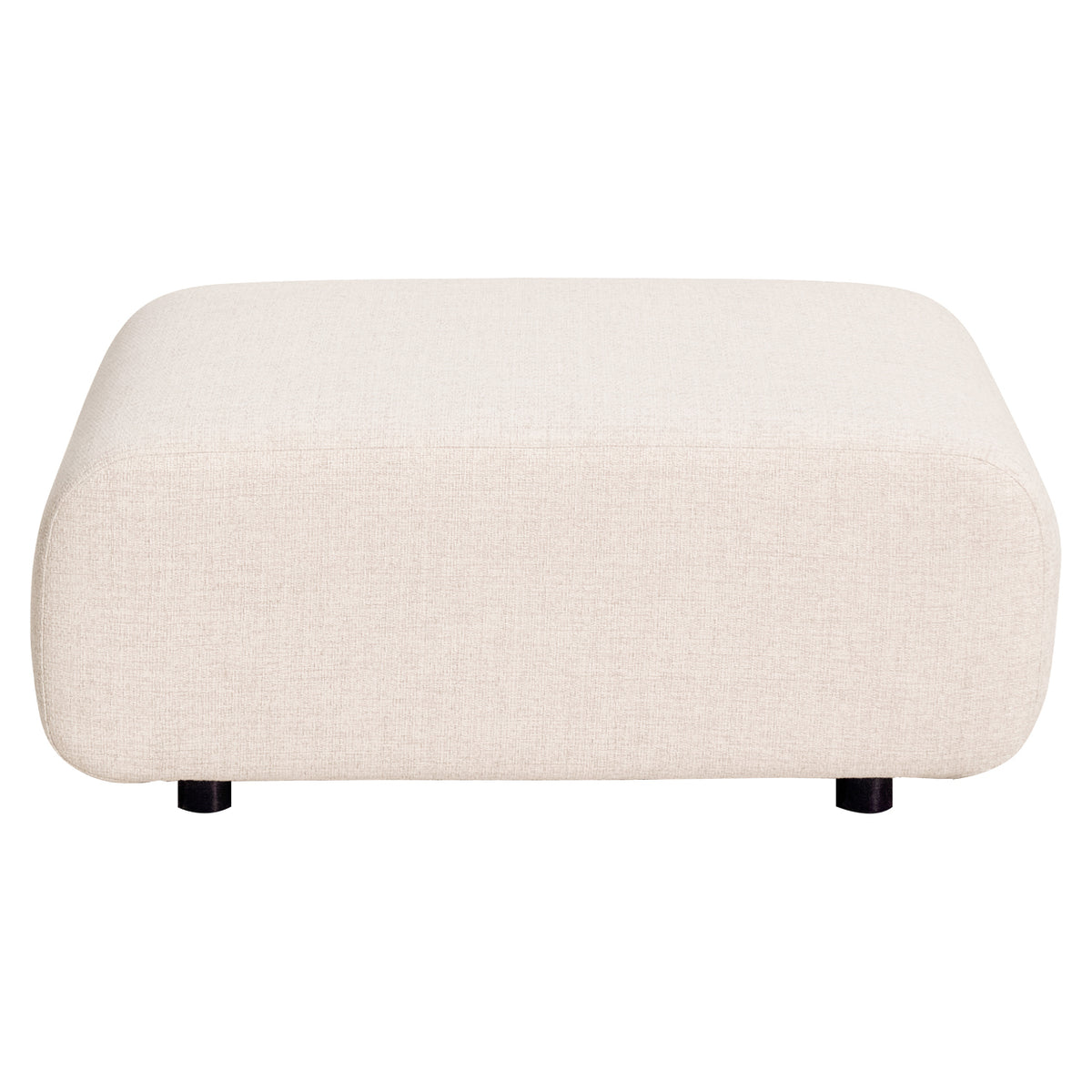 Pouf et repose-pieds d’extérieur Dawson beige alpine