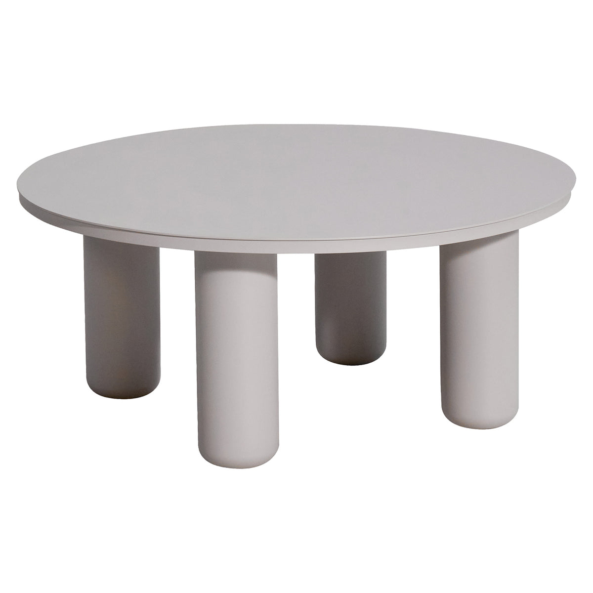 Outdoor-Couchtisch Quinn hellbeige  86Ø