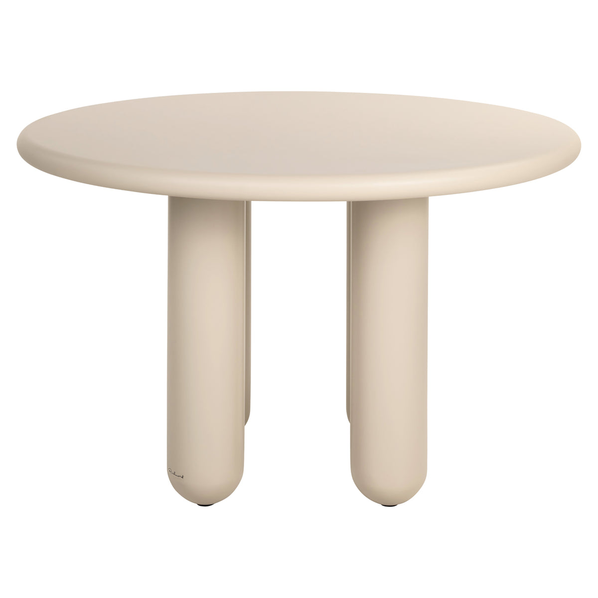 Dining table Calma beige 120Ø