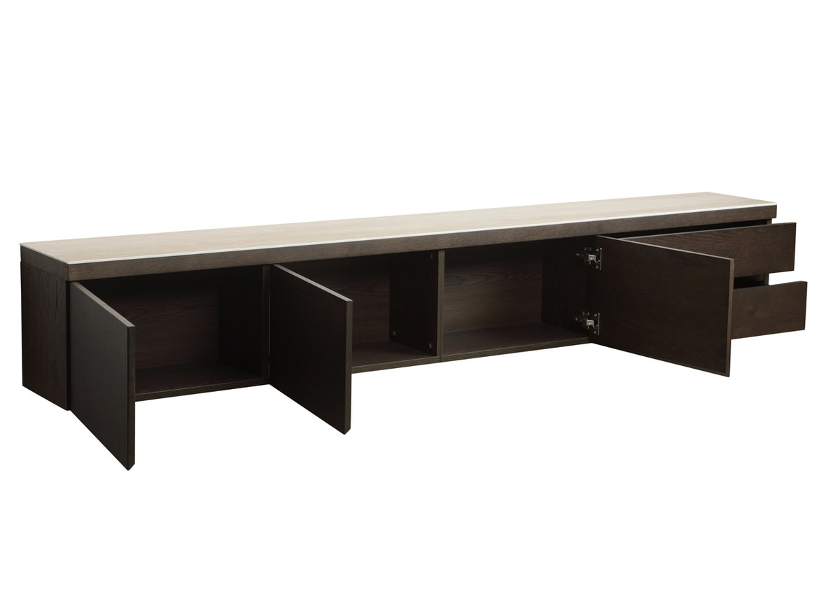 Lachance TV cabinet brown