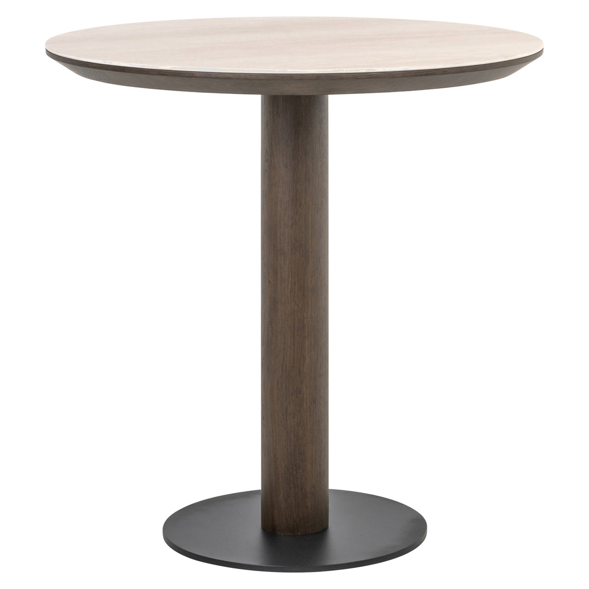 Ritz brown bistro table 75Ø