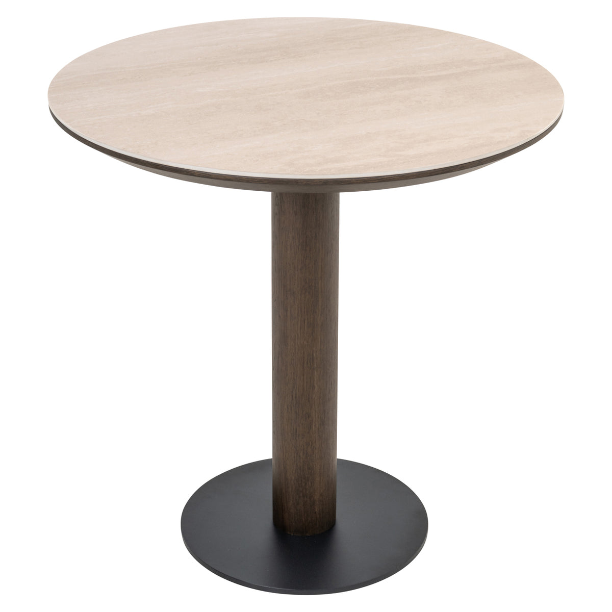 Ritz brown bistro table 75Ø