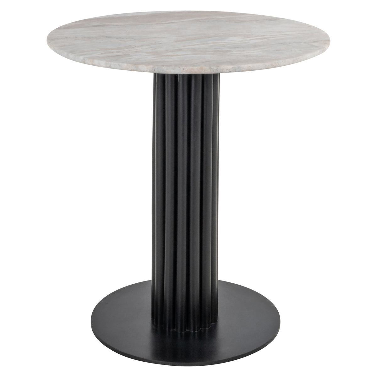 Table de bistrot Nyon Blush beige 75Ø