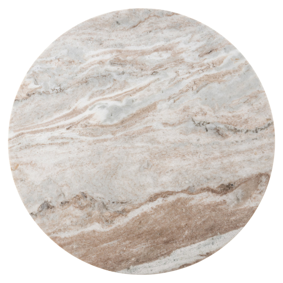 Table de bistrot Nyon Blush beige 75Ø
