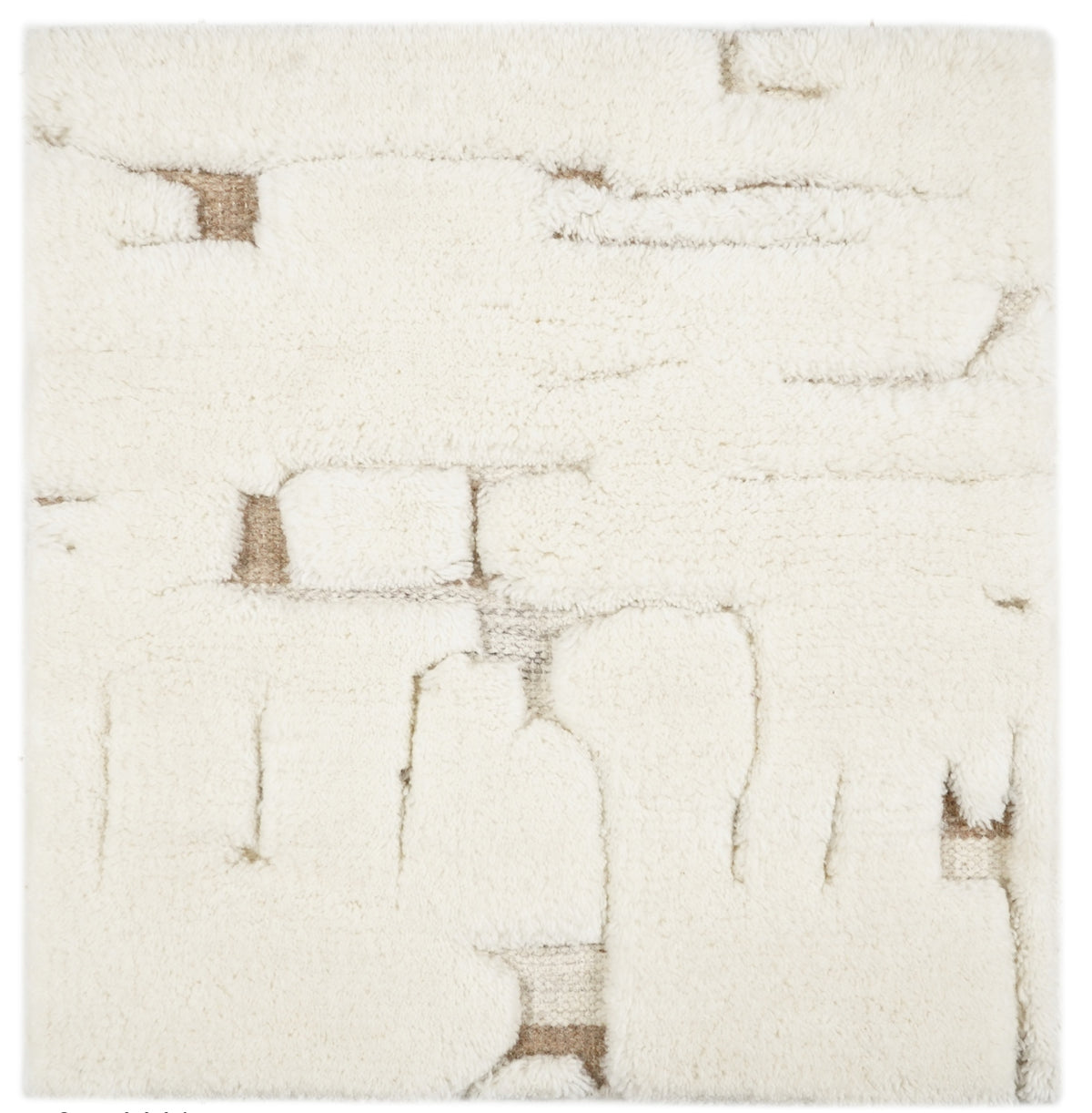 Area rug Mehran white 300x400