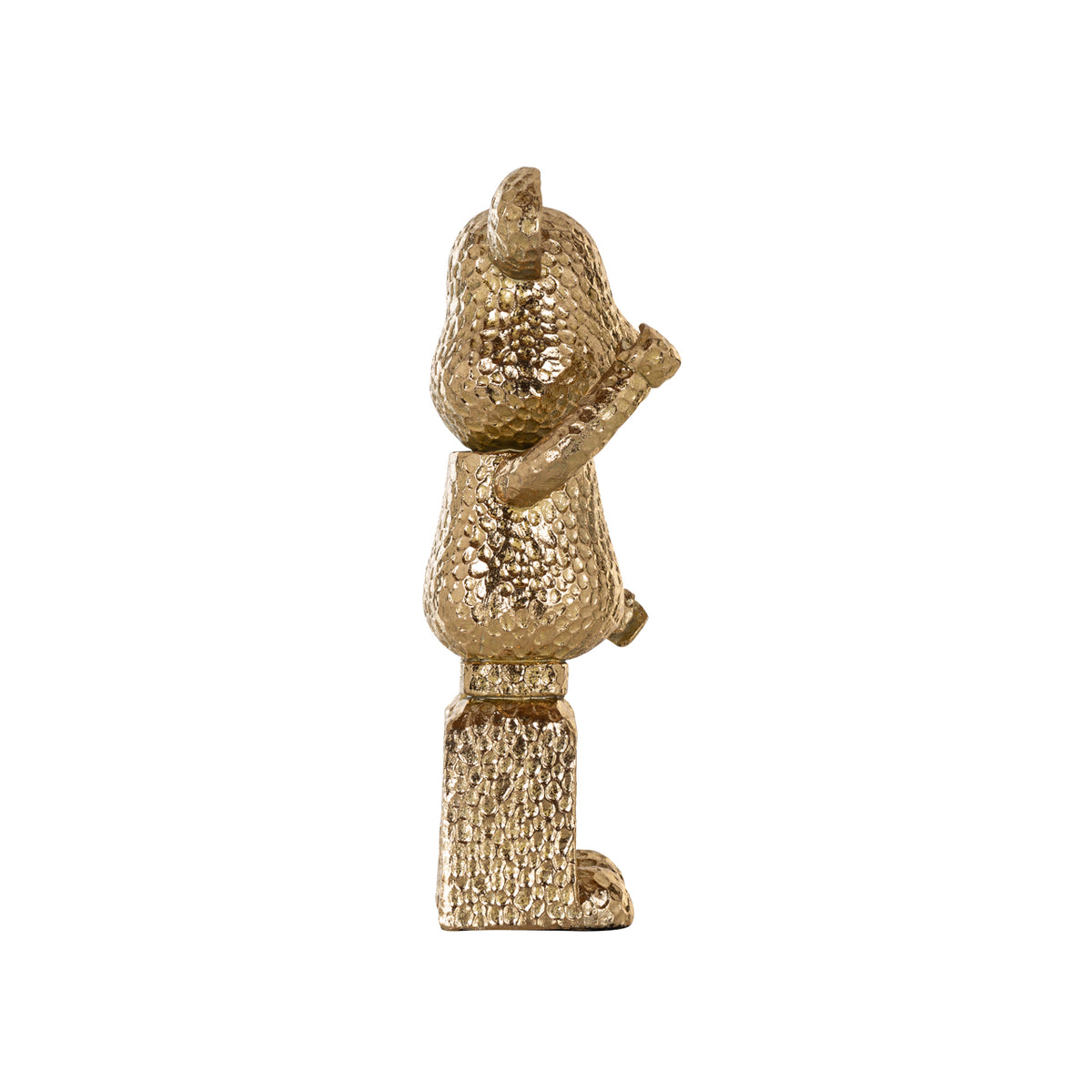 Objet décoratif Bear doré debout
