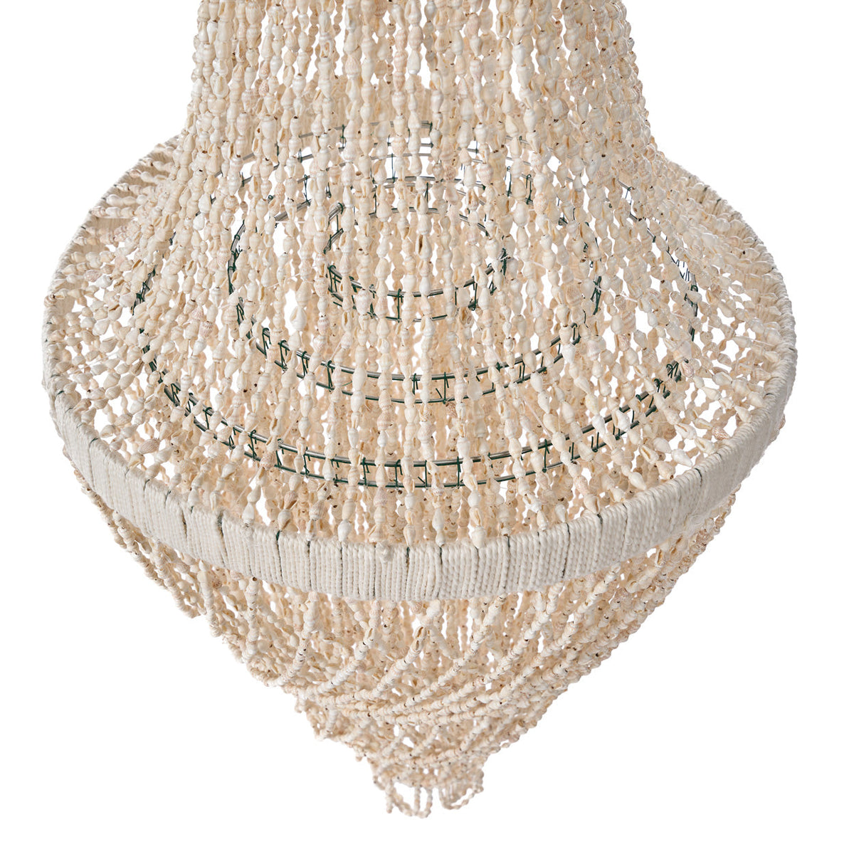 Le lustre Ocean Tower Shell - naturel - L