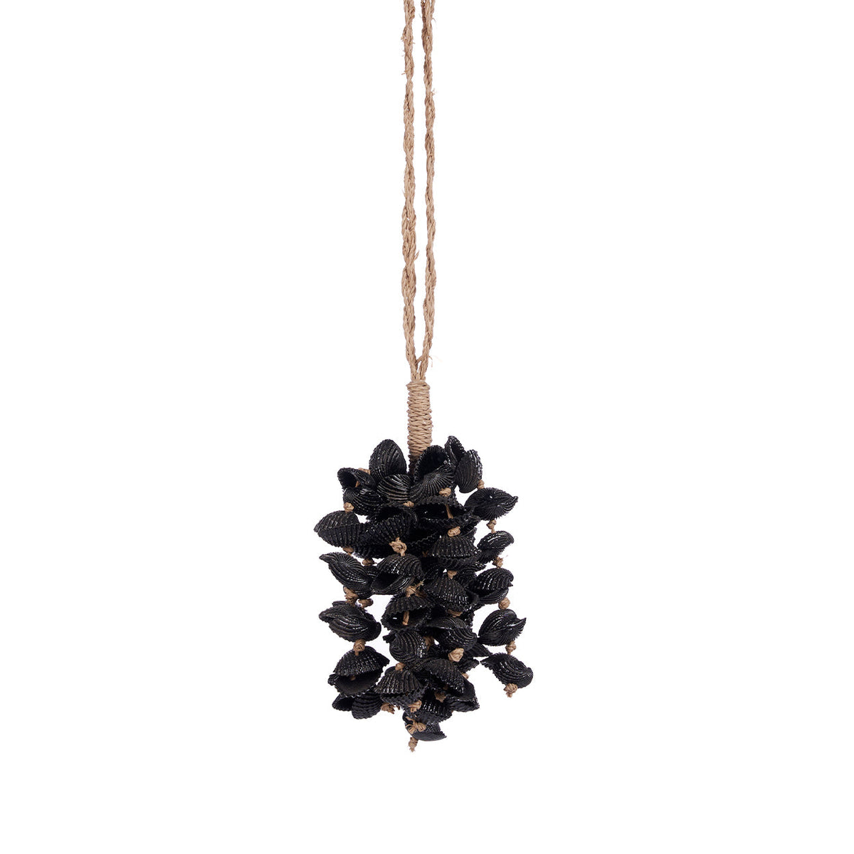 The Midnight Shell Tassel - Noir