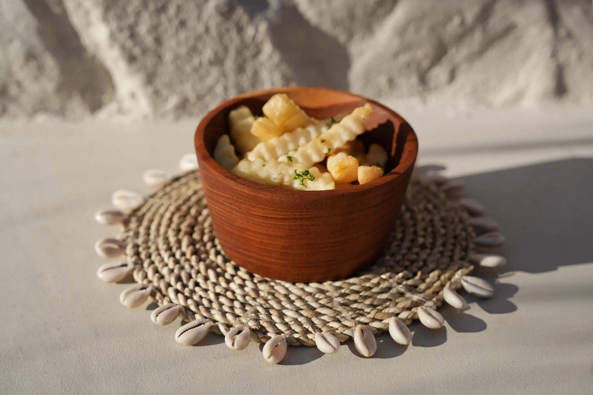 Le dessous-de-plat Raffia Shell