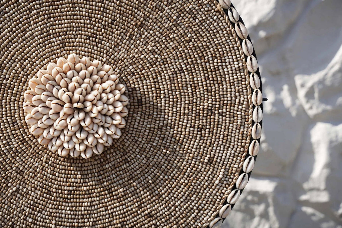 Coquillage Guadeloupe sur pied - Blanc naturel