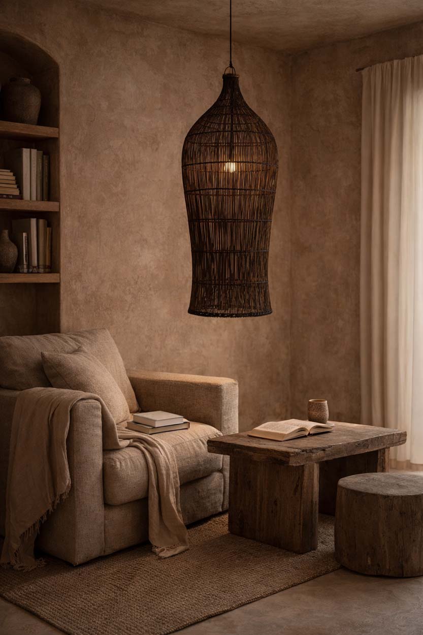 Suspension Oasis Tower - Noyer foncé - XL