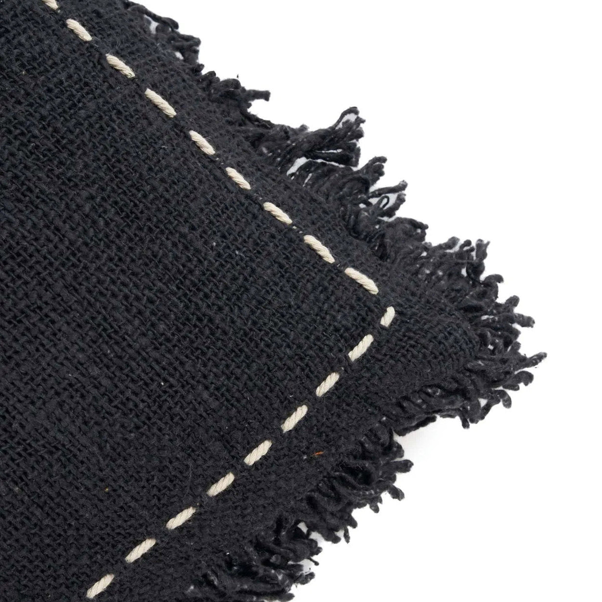 Housse de coussin Kasbah - noir blanc